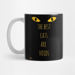 Void Cats Black Kitty Love Slogan Mug